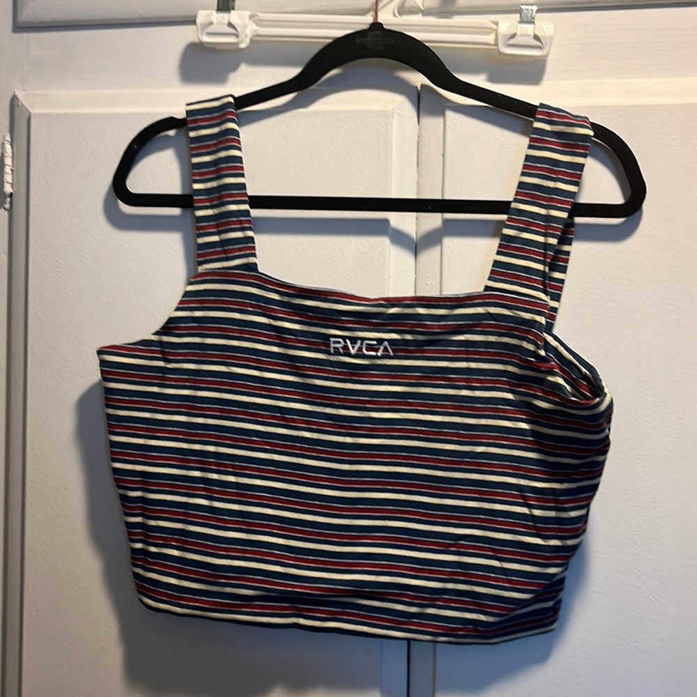 RVCA cropped tank top